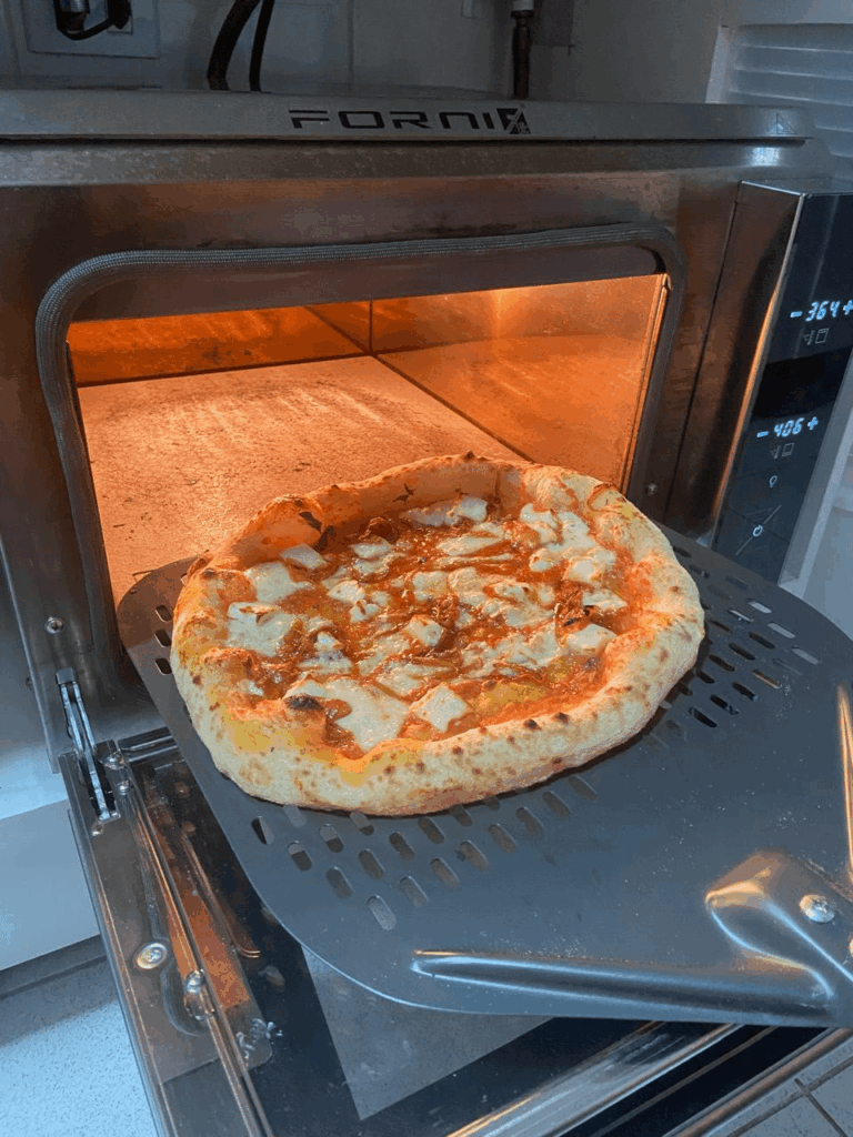 Caramelized onion and goat cheese