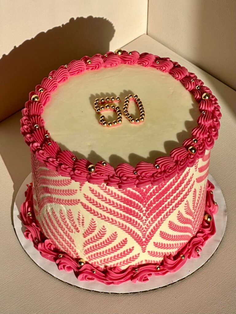 Customer told me to have fun with it! First attempt at using a stencil