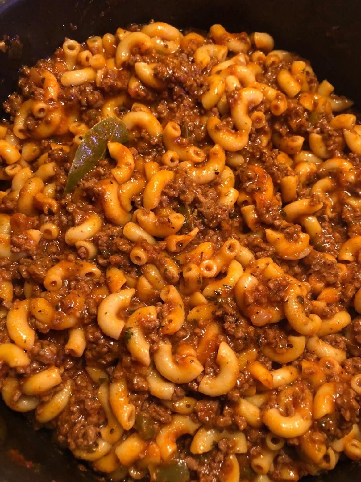 Beef macaroni love it!!