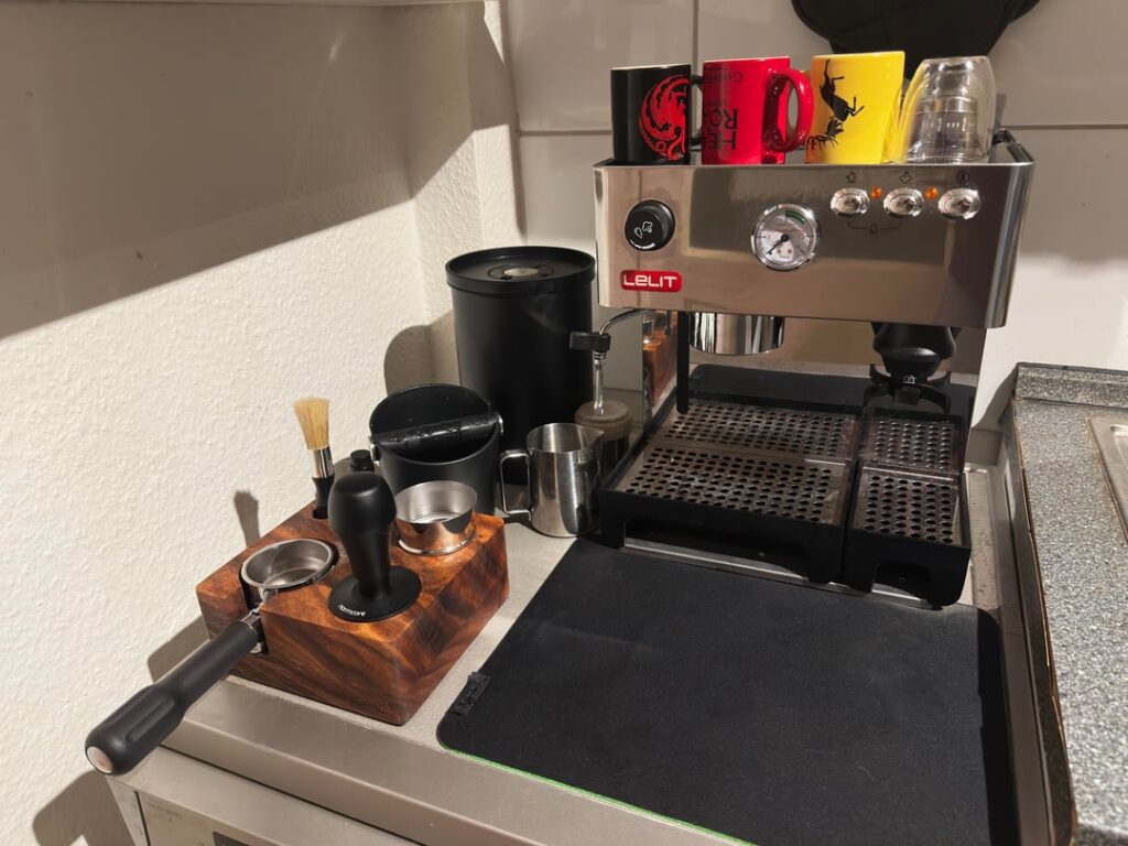 My first espresso setup
