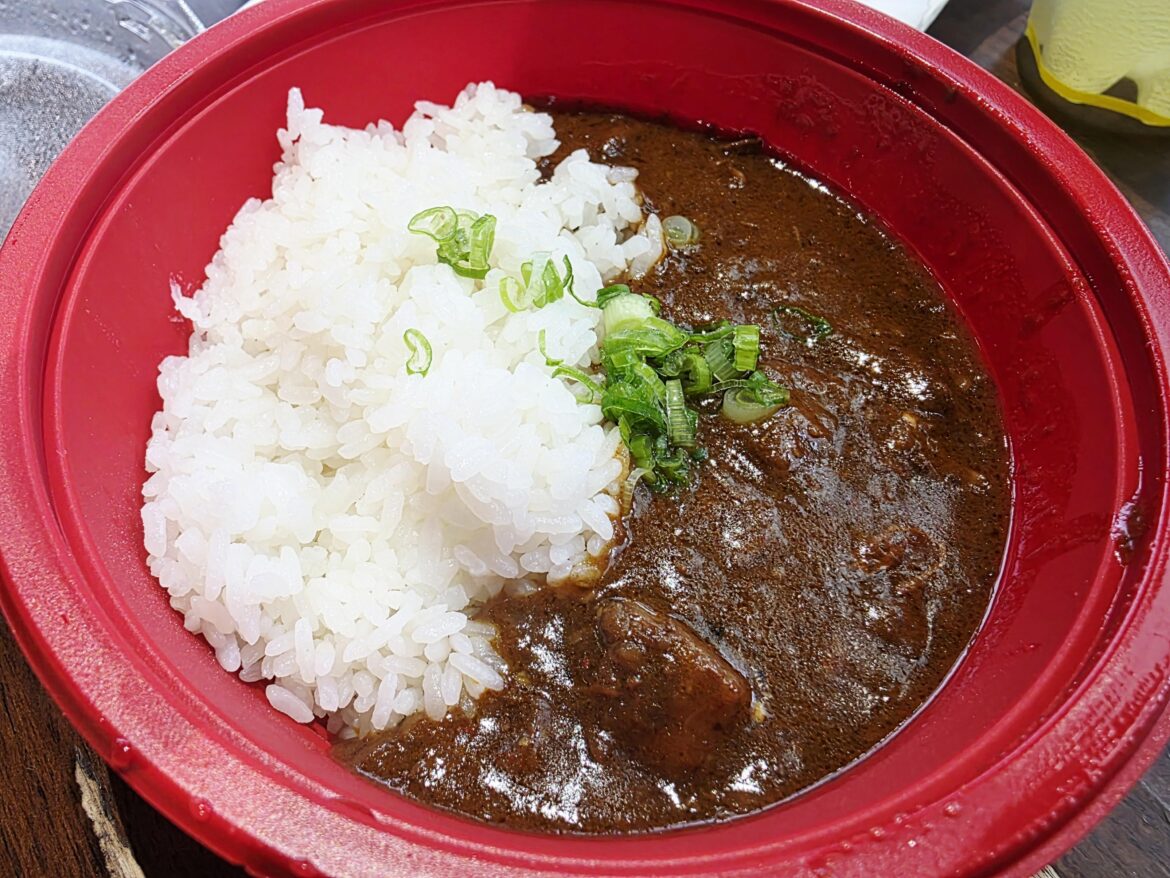 Wagyu beef curry, Aburi Market, West Vancouver