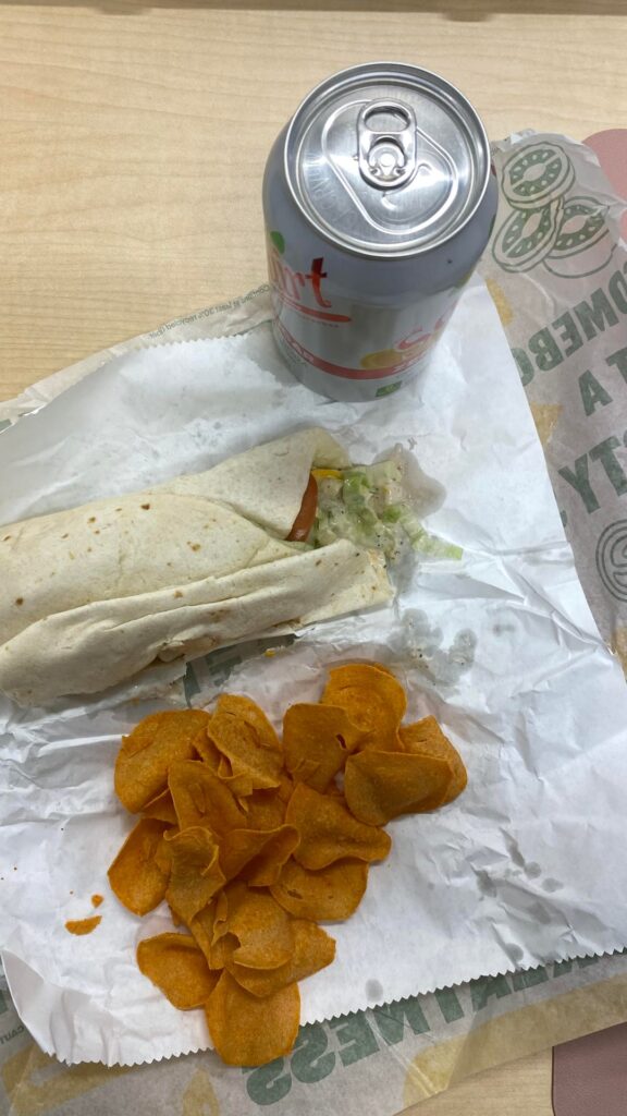 Subway Protein Pocket Meal- 415 Calories