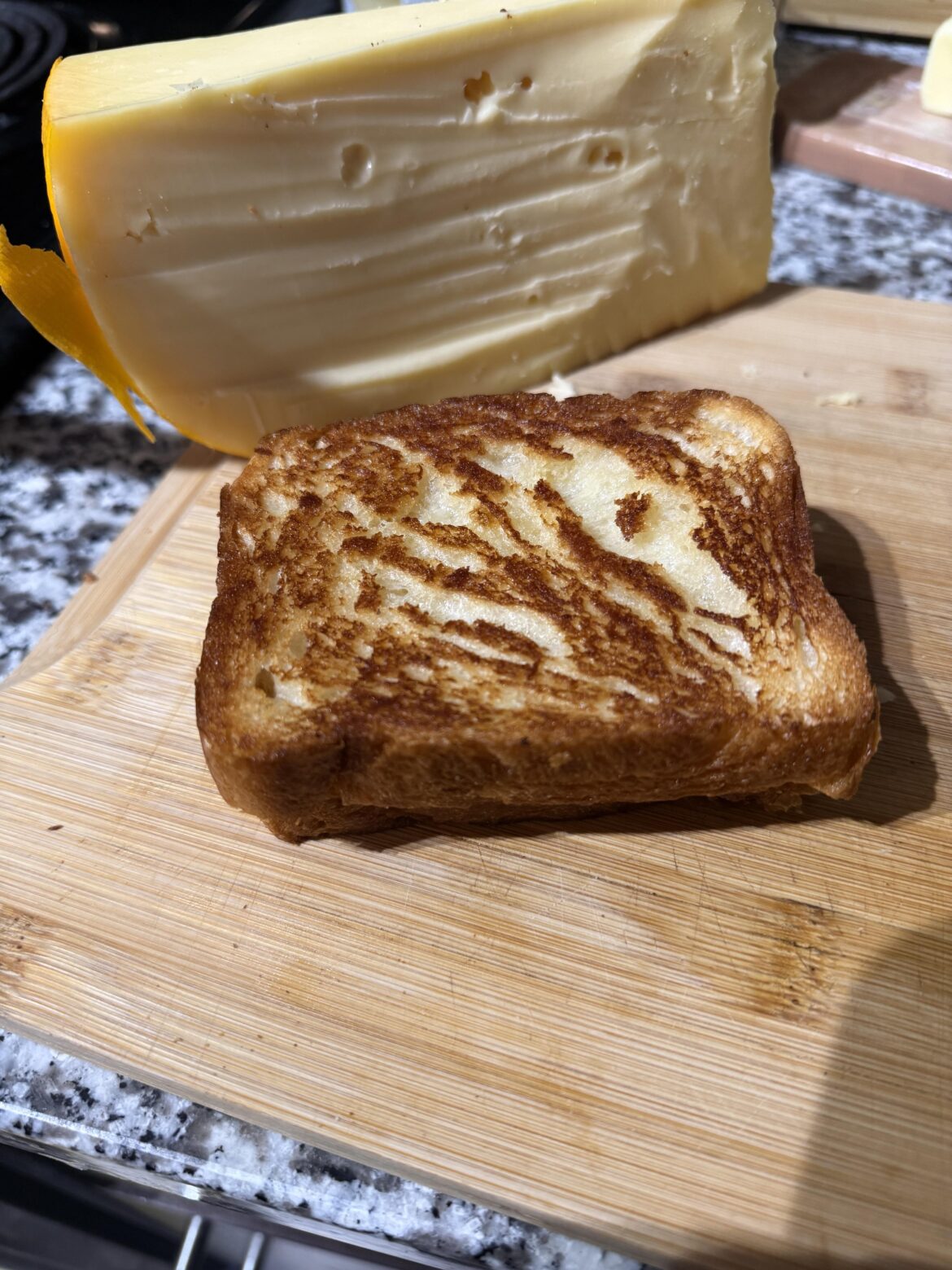 Gouda on Croissant Bread