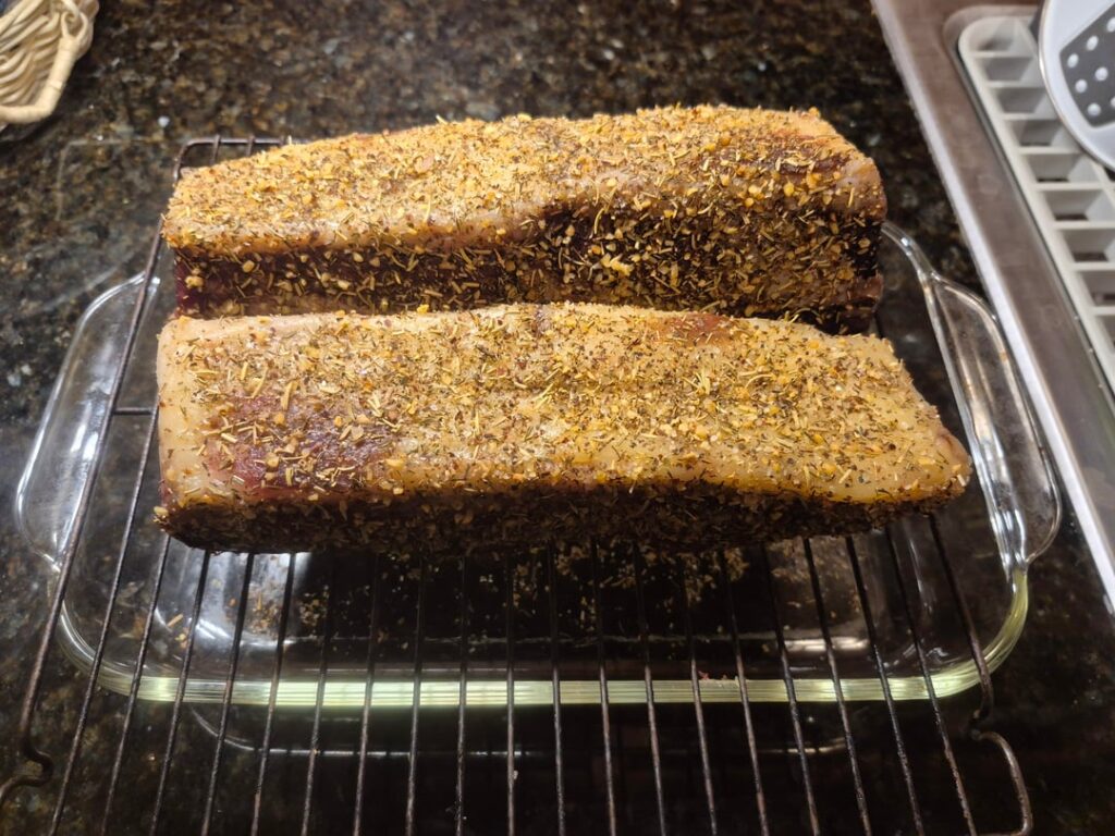 Here's the result of my short rib cook.