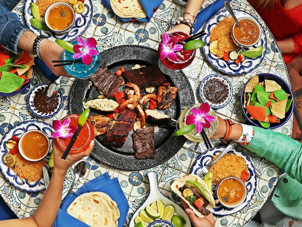 La Fogata San Antonio, margaritas, parilladas