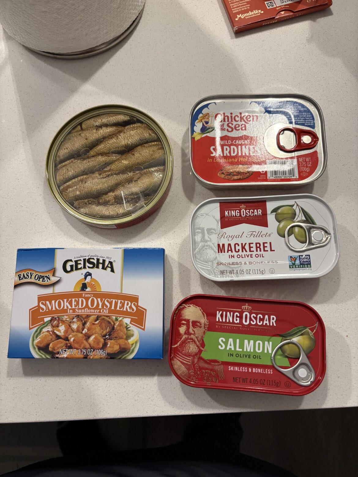 Week 2 of getting into tinned fish. So far so good.