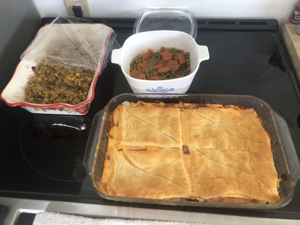 Had wine & a Kitchen Movie Night last night. Made this :)