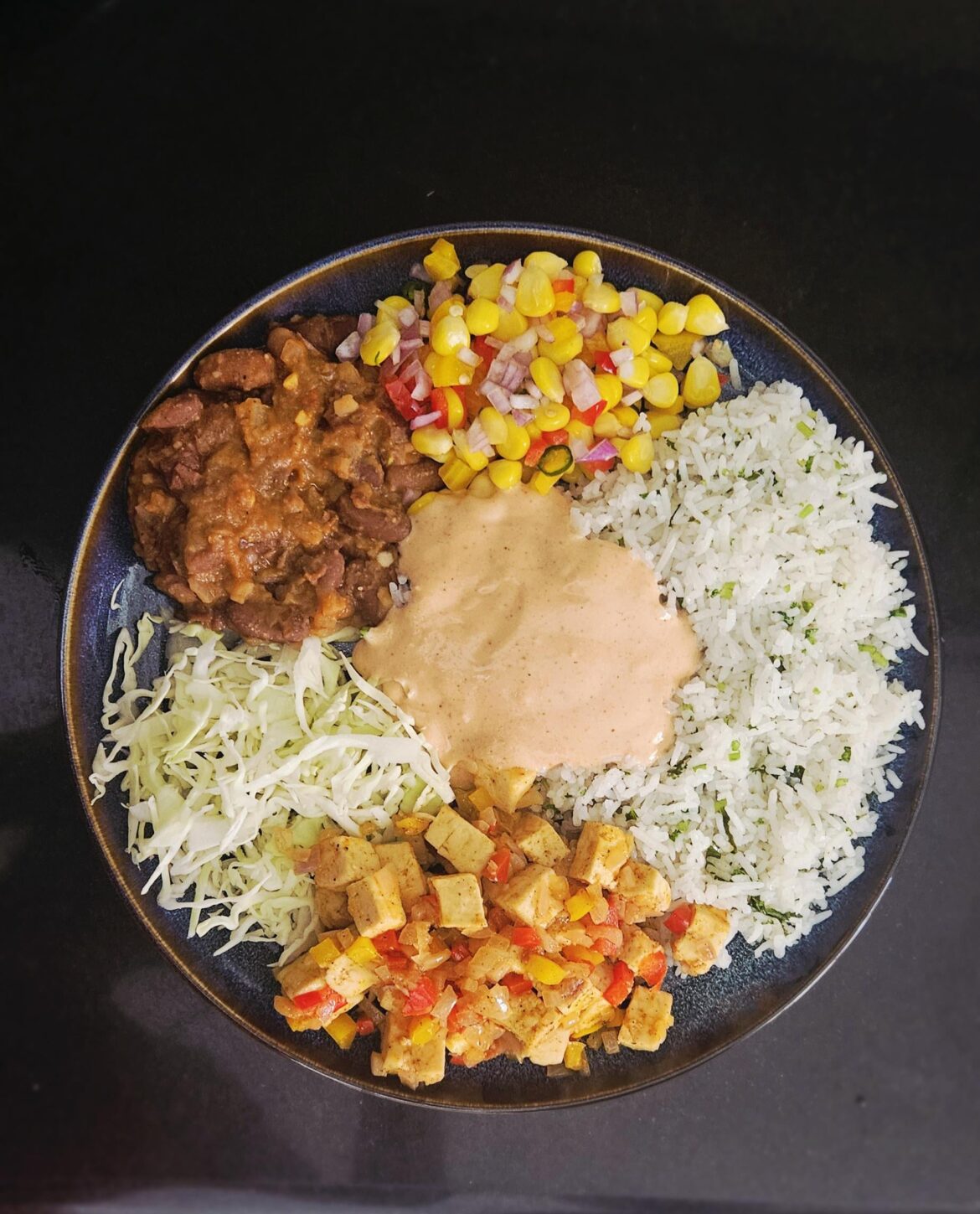 First burrito bowl attempt, meal prep tips, please!