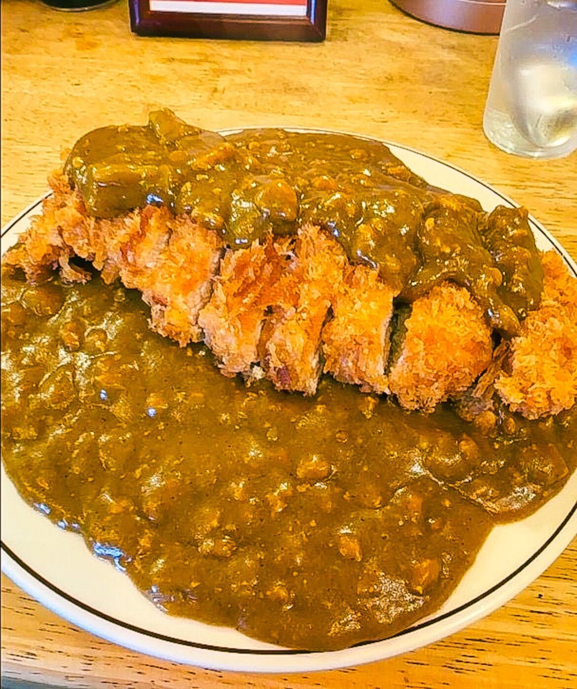 Not sexy, but just plain good katsu-curry