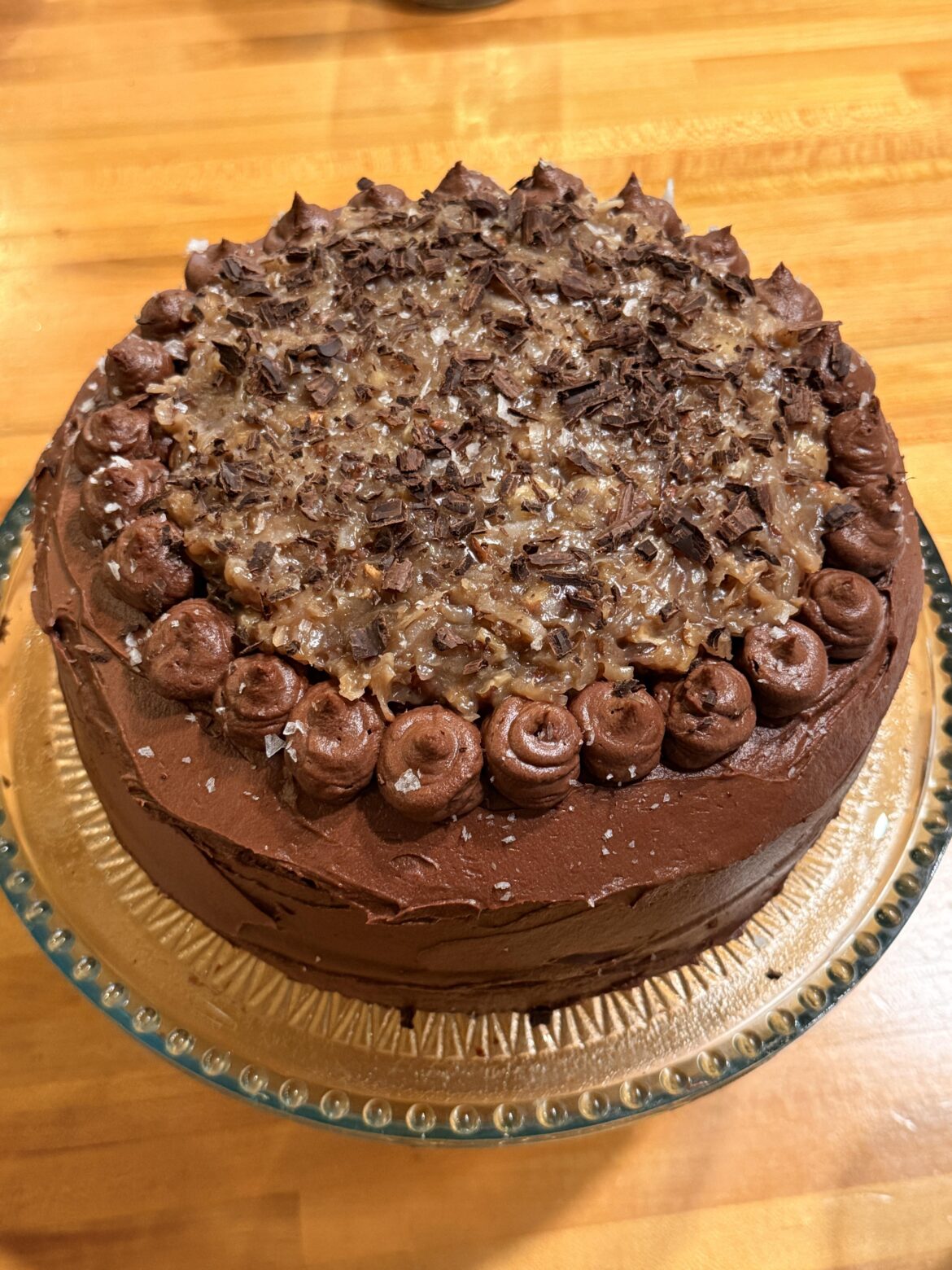 Birthday Cake Poll Results- German Chocolate Cake