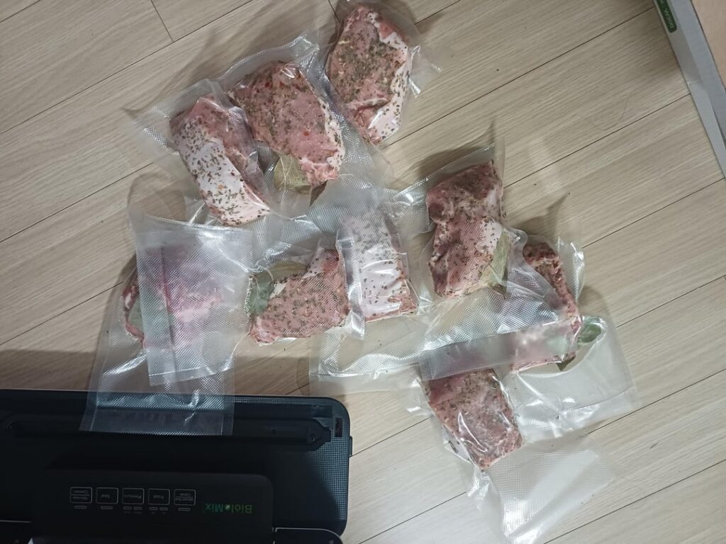 How many hours is appropriate for pork loin?