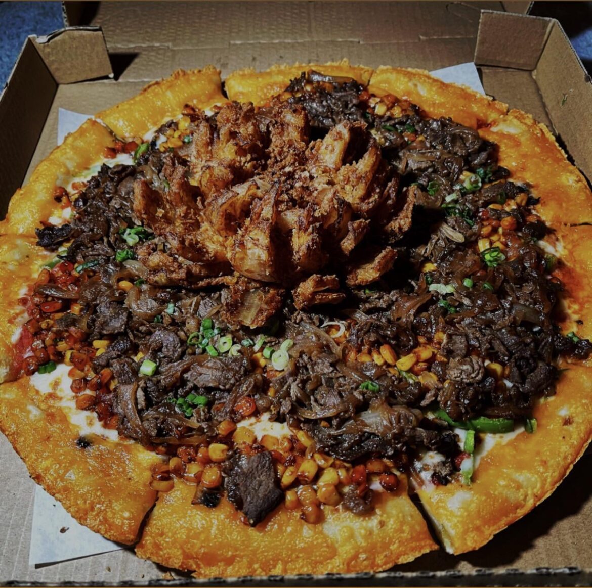 [I ate] Korean BBQ fusion pizza
