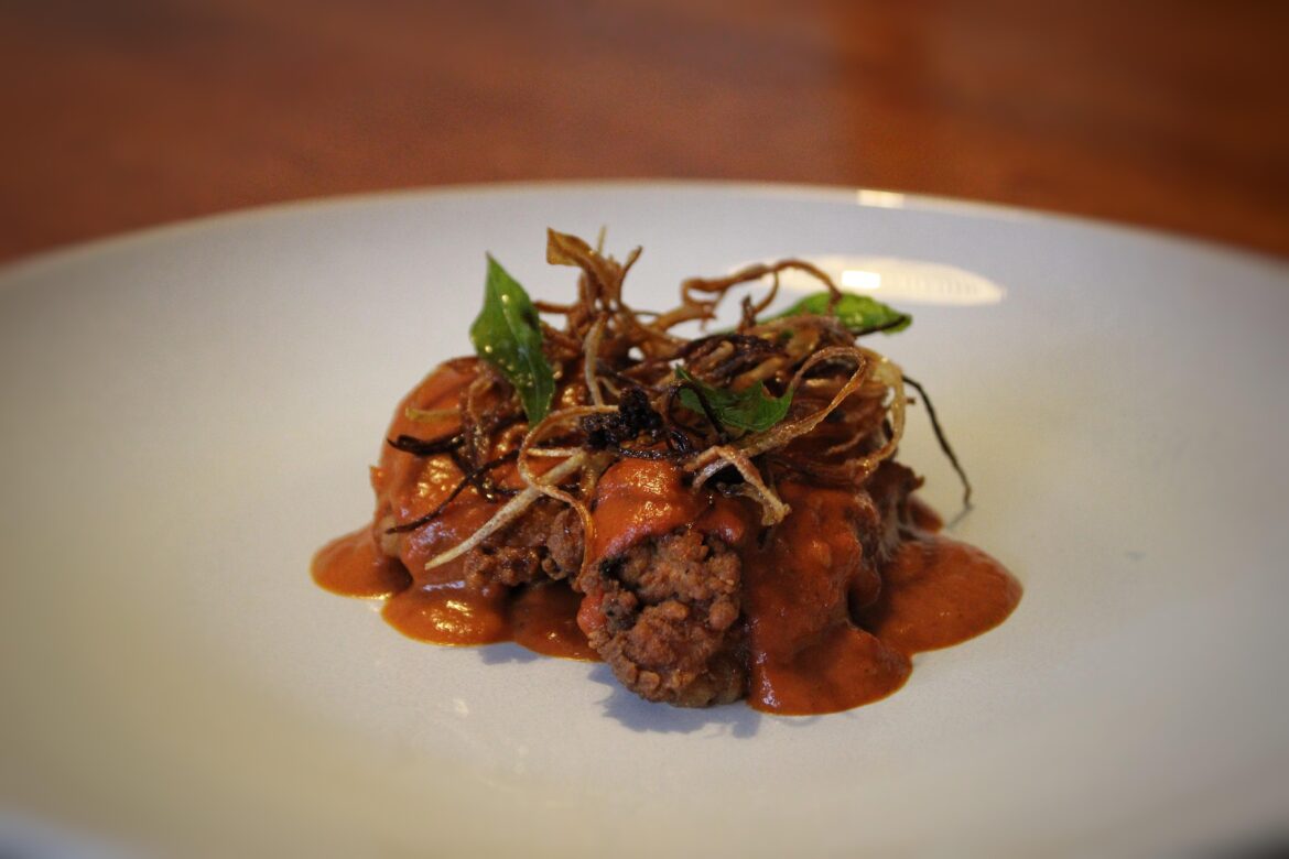 Tandoori and Koji Fried Chicken • Tomato Masala • Crispy Curry Leaves