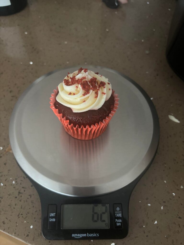 Cals? Red velvet cupcake 62g