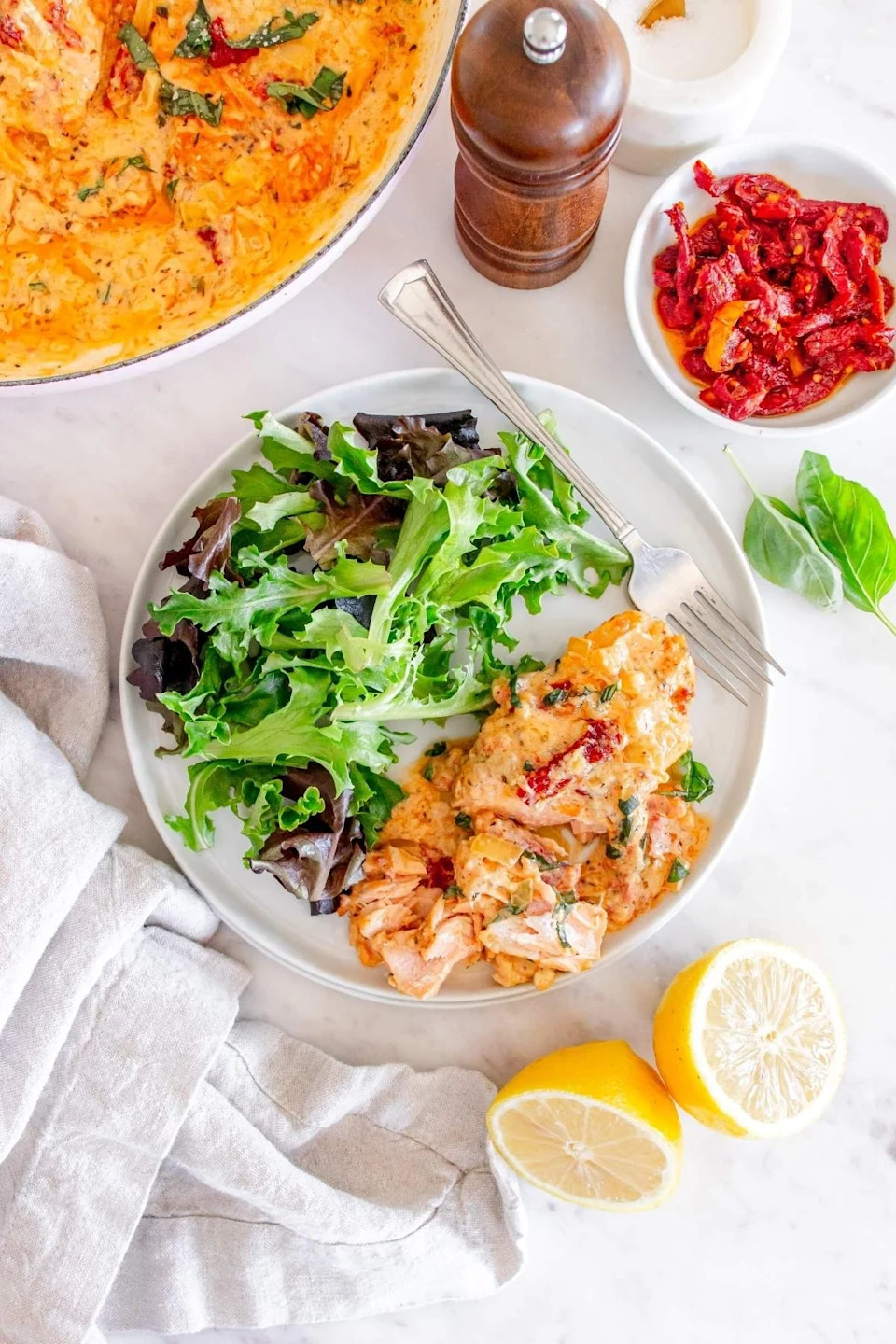 Marry Me Salmon - Photo Credit: xoxoBella.