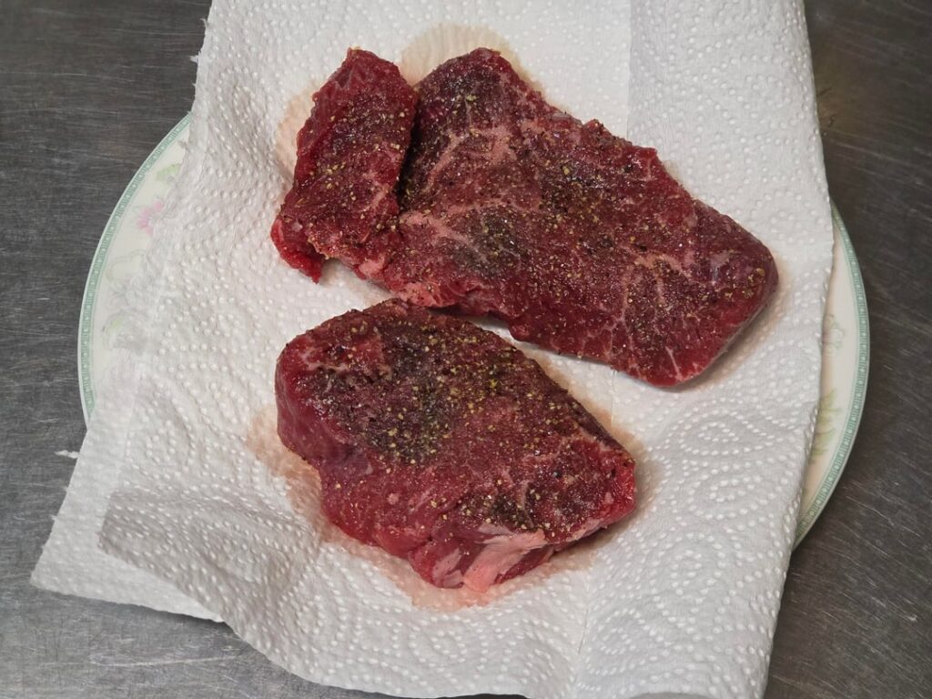 Tried making wine reduction sauce for the first time