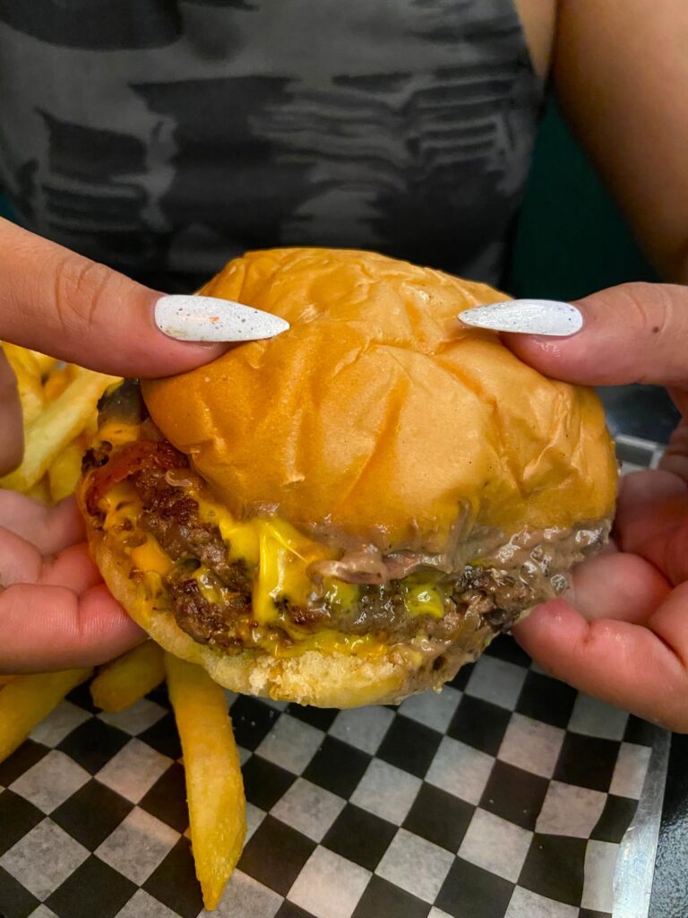 Black Truffle Burger. Dayum!