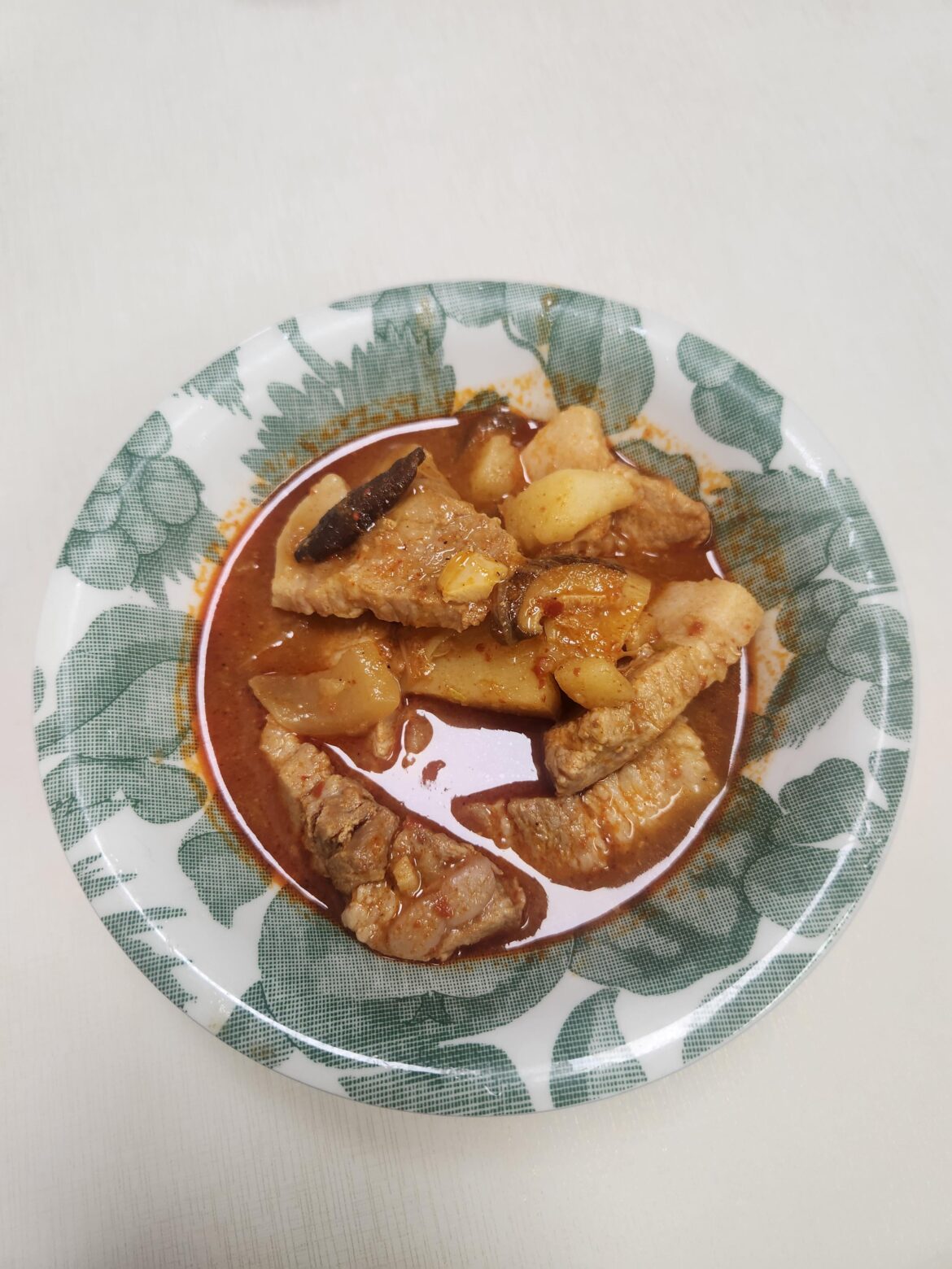 Pork Belly Red Pepper Paste Stew