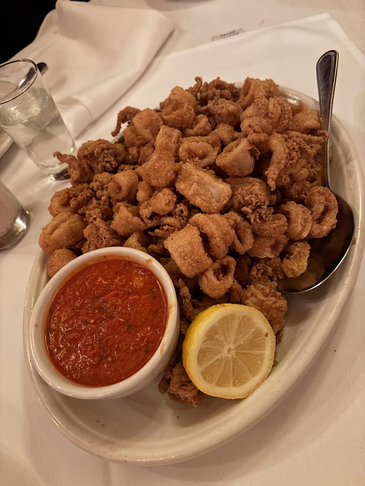 Huge Serving of Fried Calamari