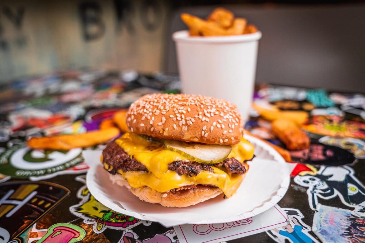 Oklahoma Burger from There, There in Rhode Island