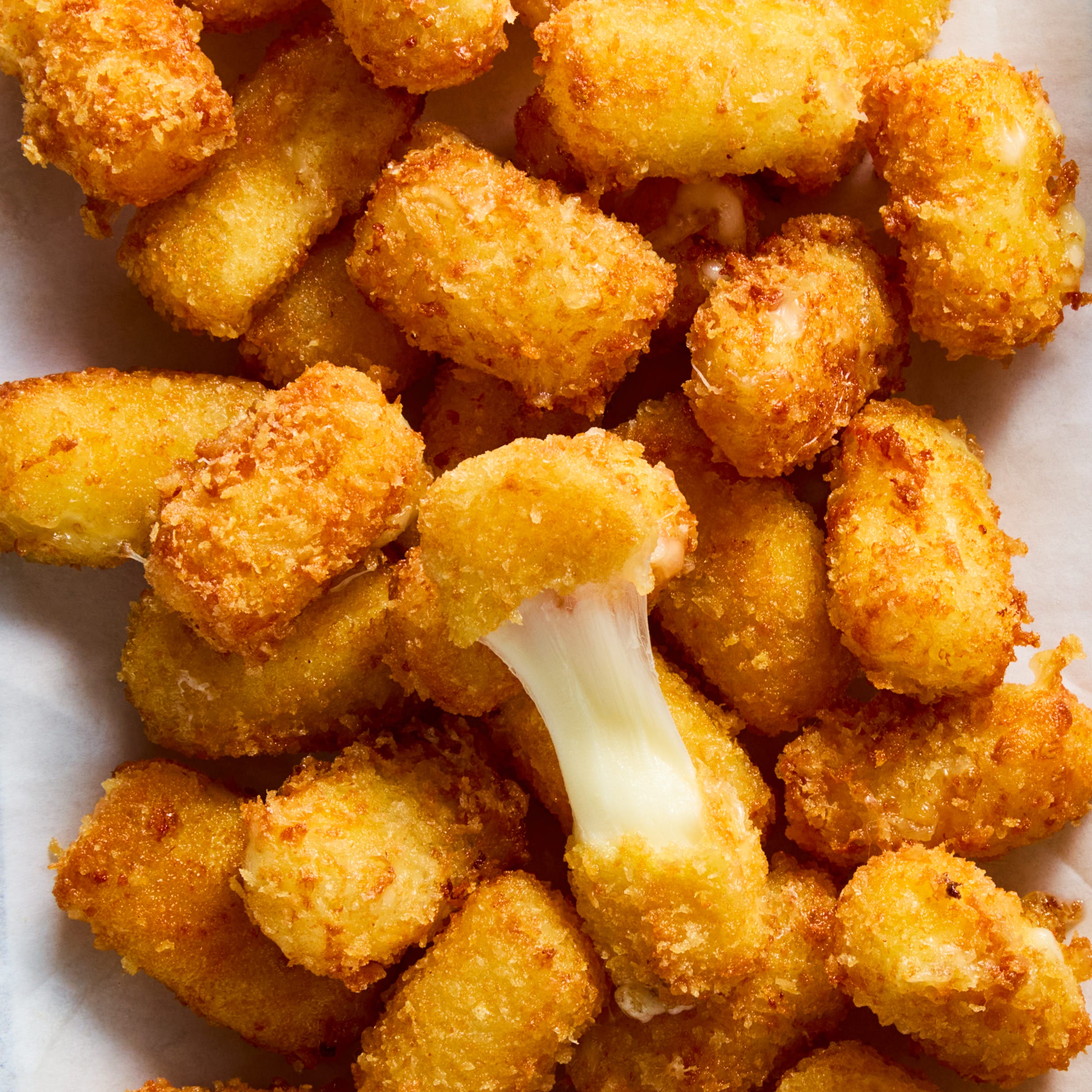 mozz tots with marinara sauce