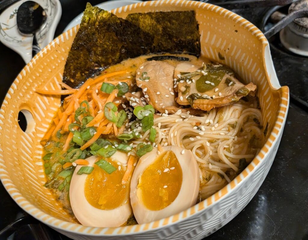 First ever at home ramen! First ever at home ramen!