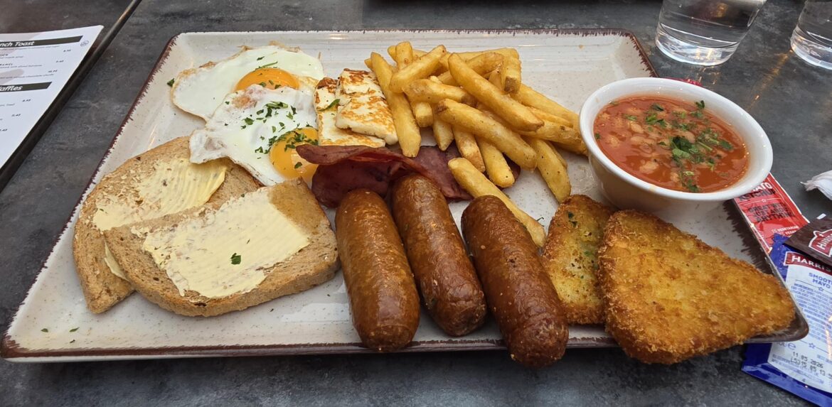 Querky Cafe in East London.