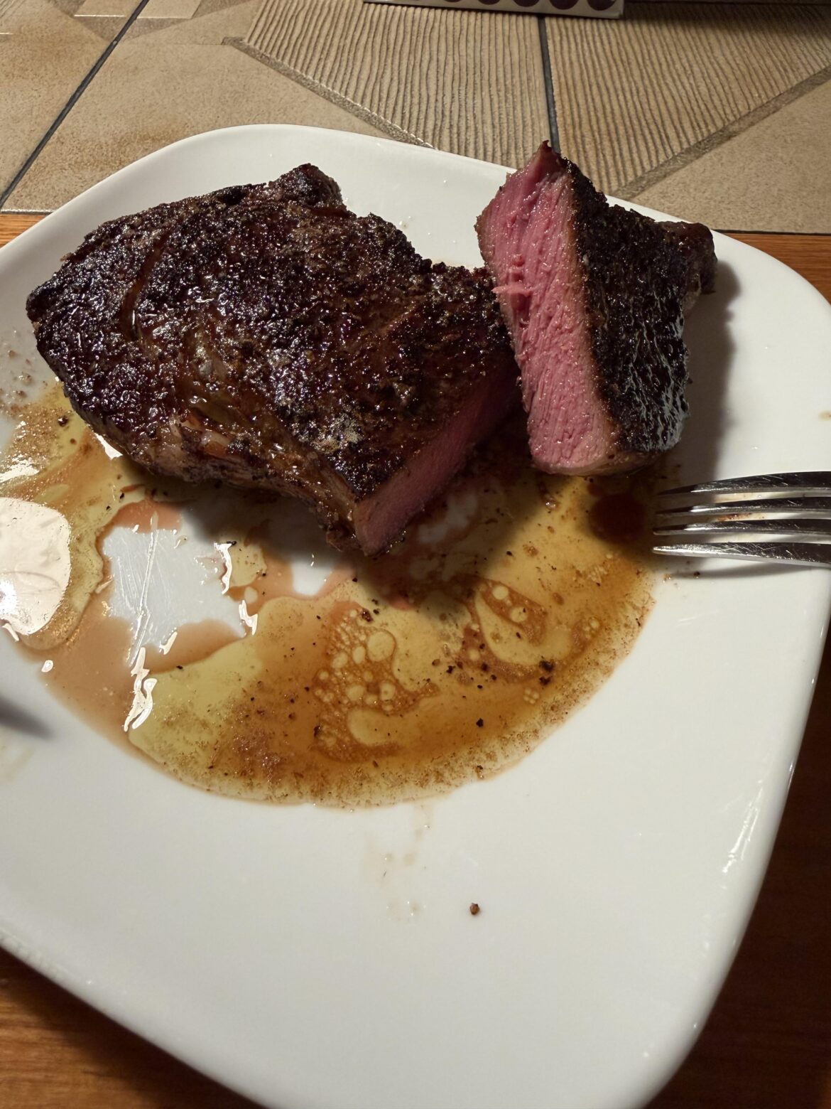 Is this a perfectly cooked steak?
