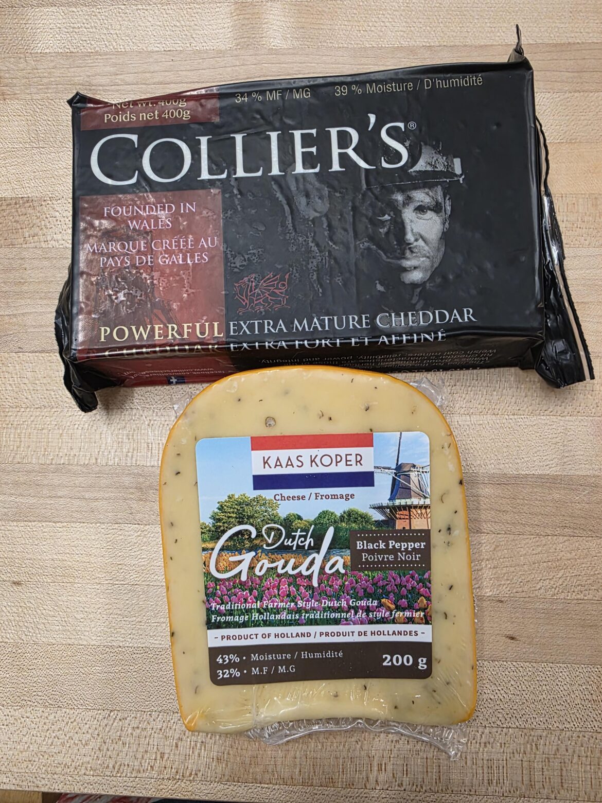 Tonight's cheesy offerings