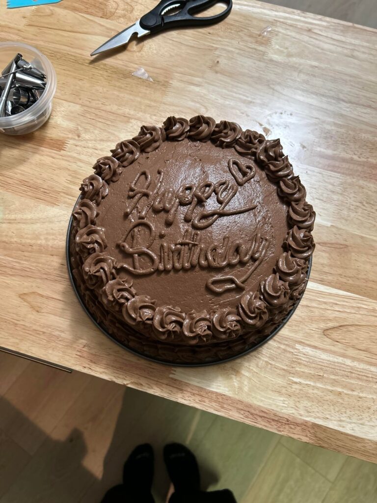 First time making buttercream