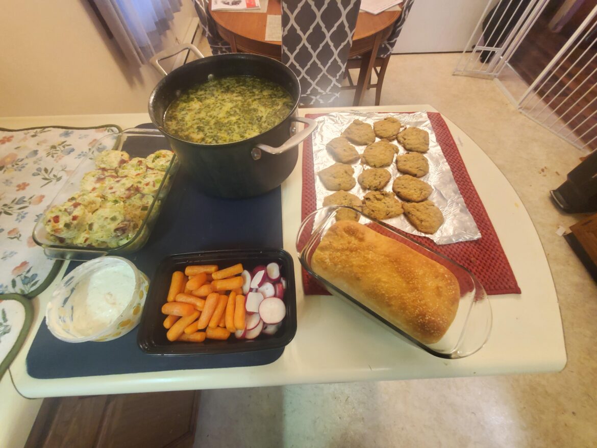 Sunday prep for my family