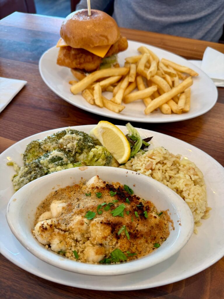 Seafood Lunch in Rhode Island