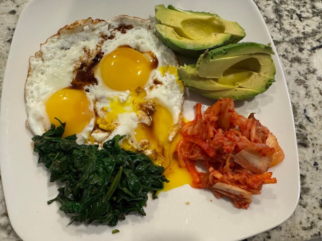 High volume, low carb lunch