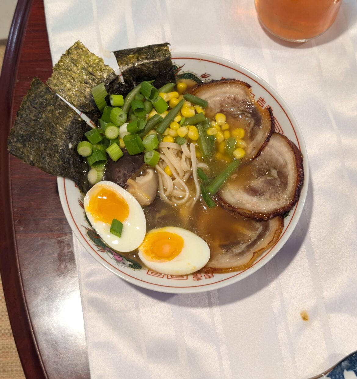 Shoyu ramen- with chashu (first time)