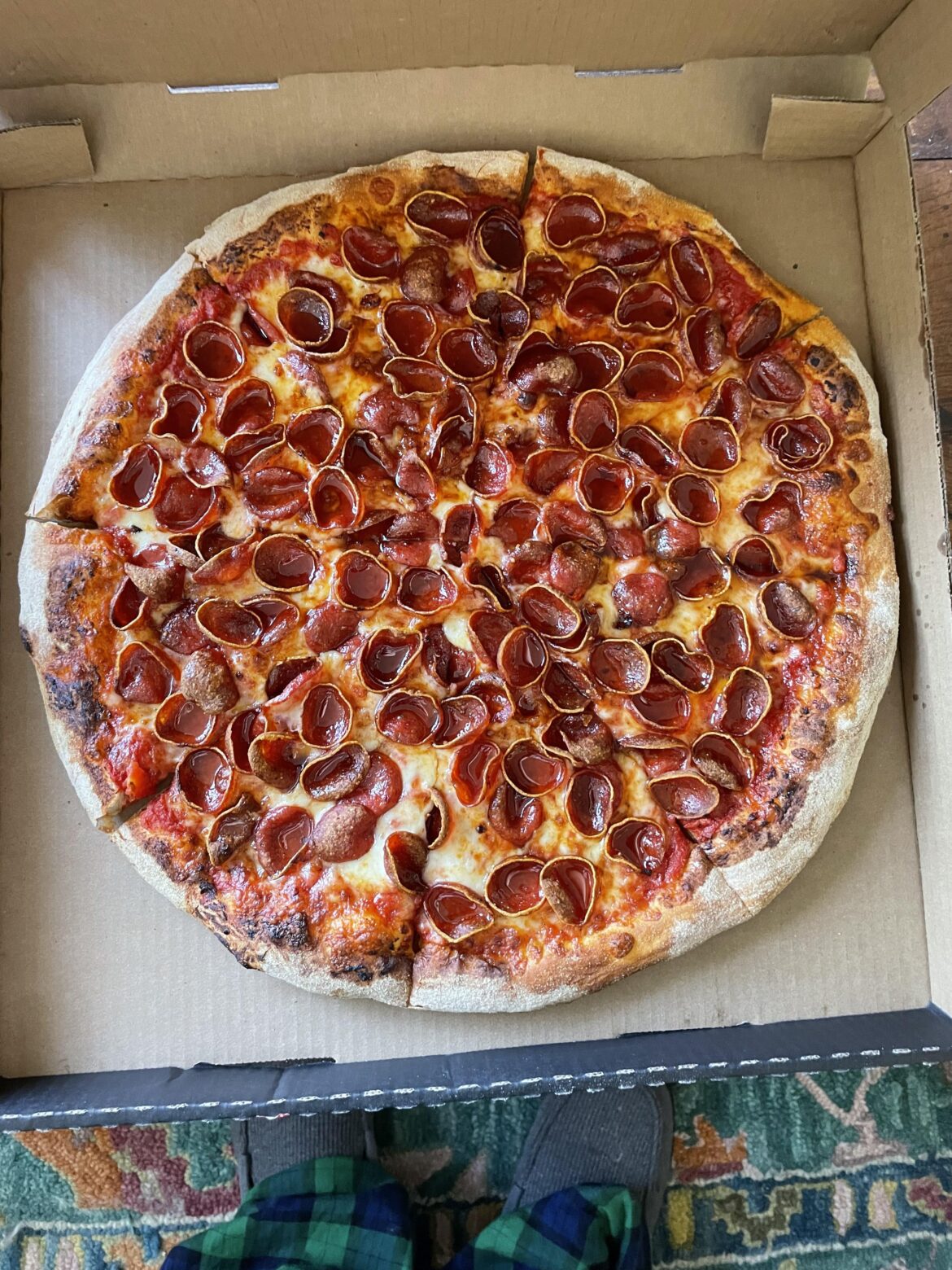 Hot Honey Loaded Pepperoni (Lucifer’s Pizza, Los Angeles)