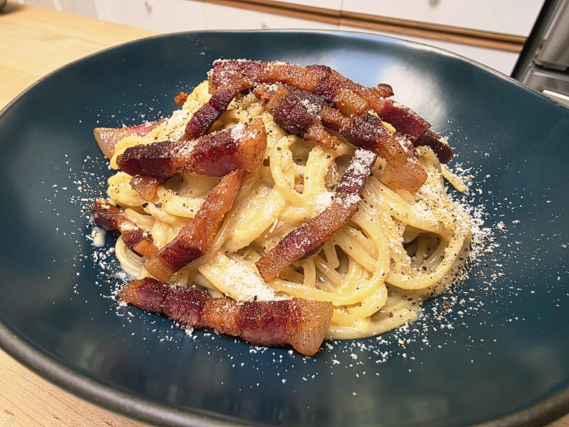 Made carbonara for the last day of my 40s