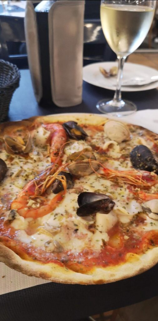 Does this qualify? It was delicious. My friend called it a hate crime! Cadaques, Spain.