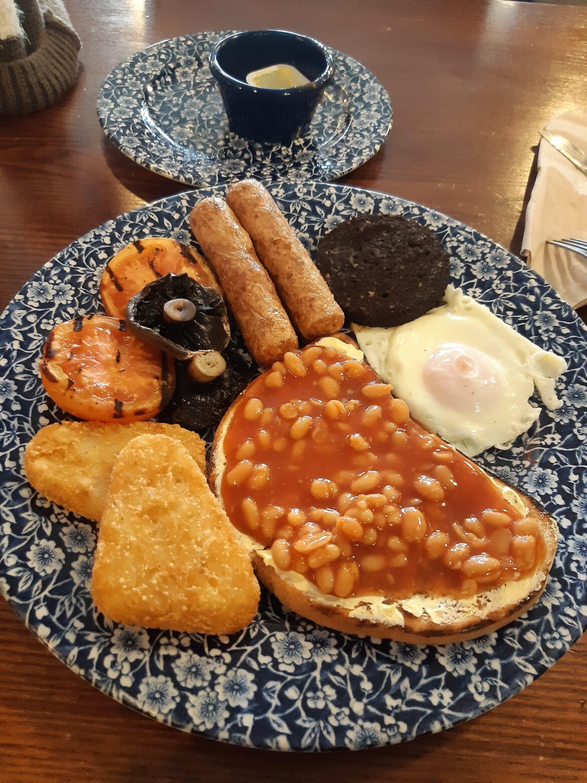 £4.77 Small breakfast at Wetherspoons