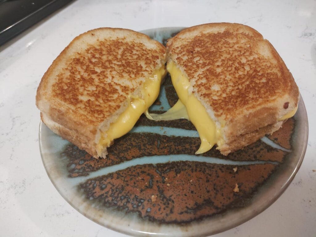 Made my own American style cheese out of Munster and mozzarella.