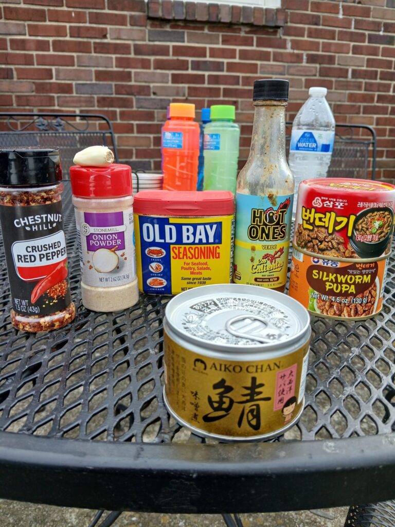 I tried the silkworm pupa I tried the silkworm pupa