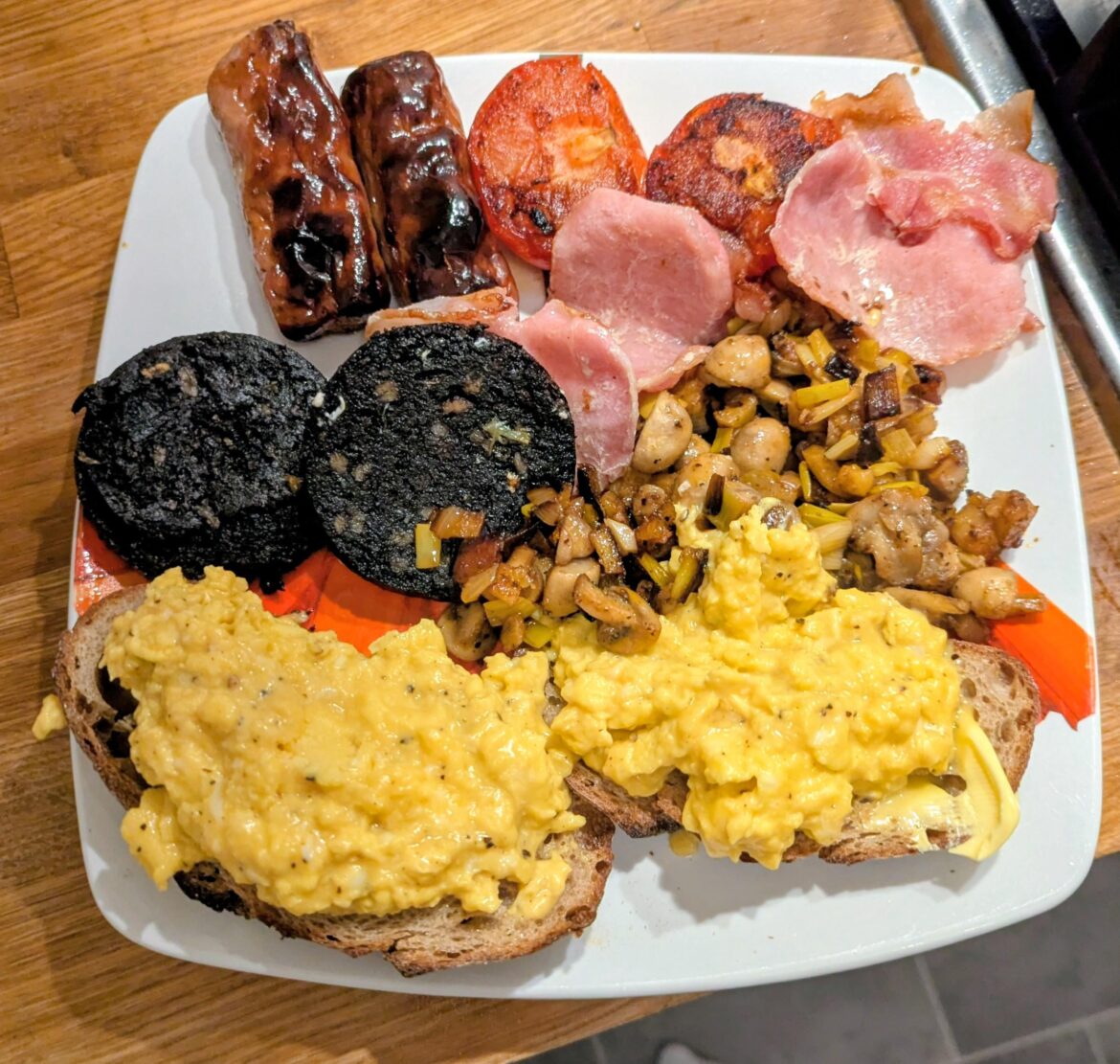 Cooked a Fry Up for Dinner. Does anyone else do the same?