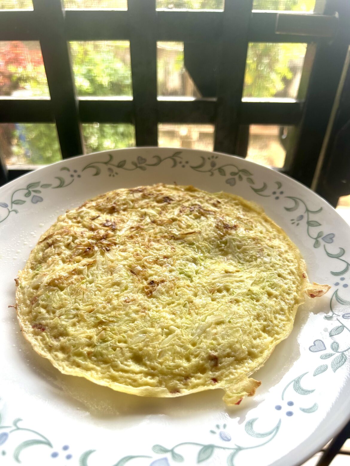 Cabbage Omelette