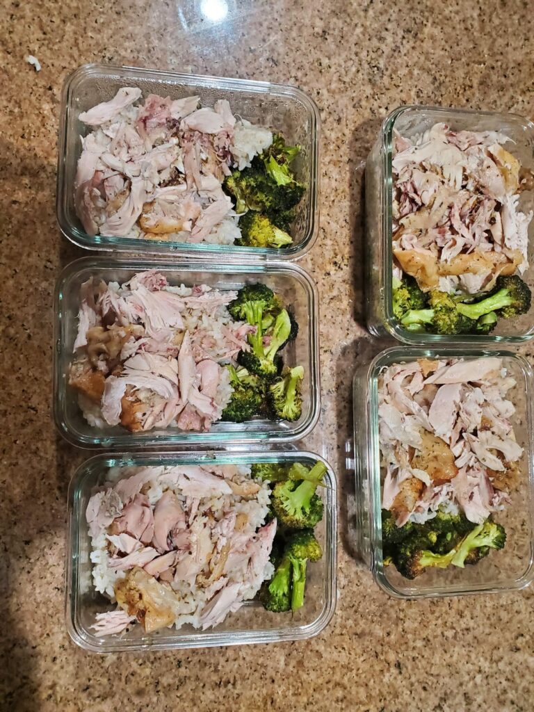 Play on Chicken over Rice: Roasted Cornish Hen Rice Bowl