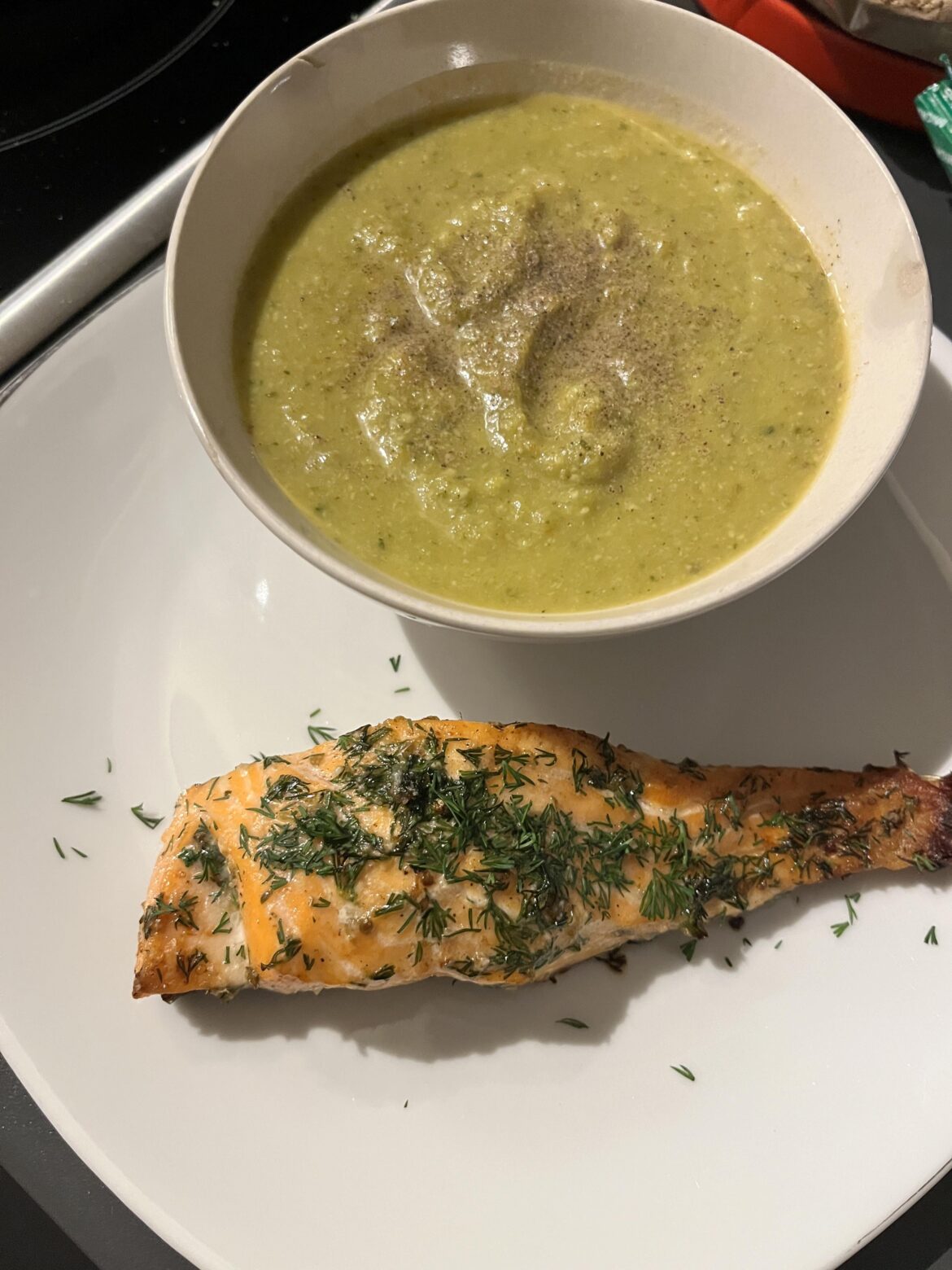 Balanced dinner - I try