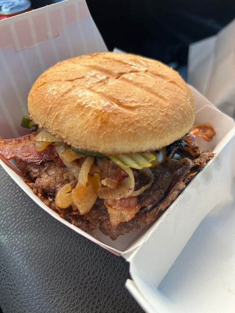 Freddy’s Original Bacon & Cheese Double