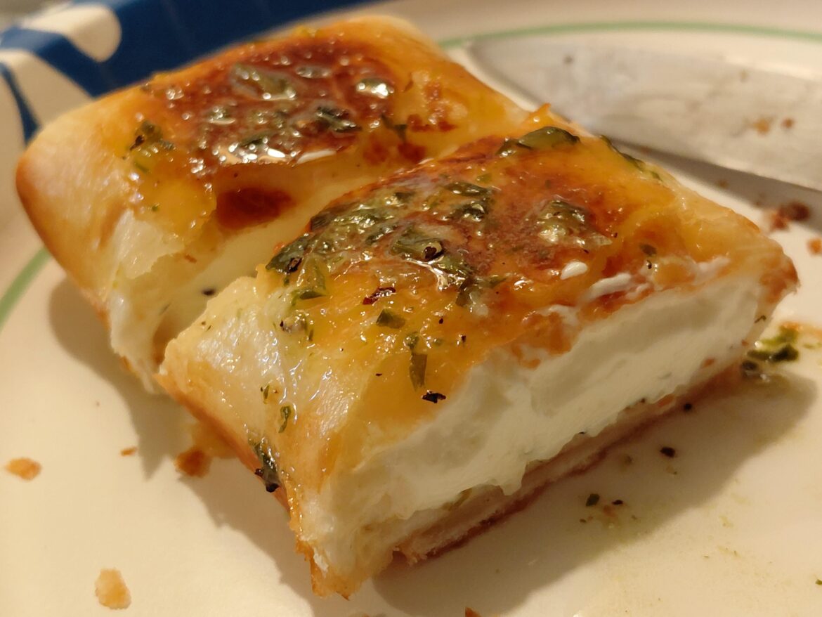 Garlic butter cream cheese chimmichanga?