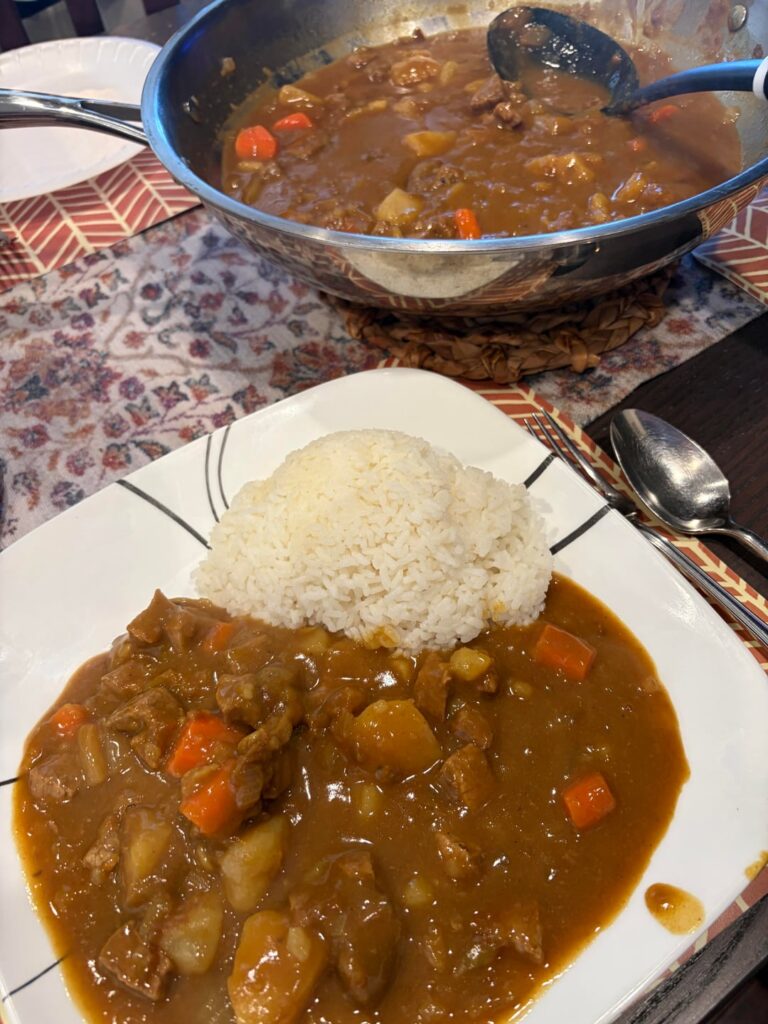 [homemade] I made Japanese curry at home
