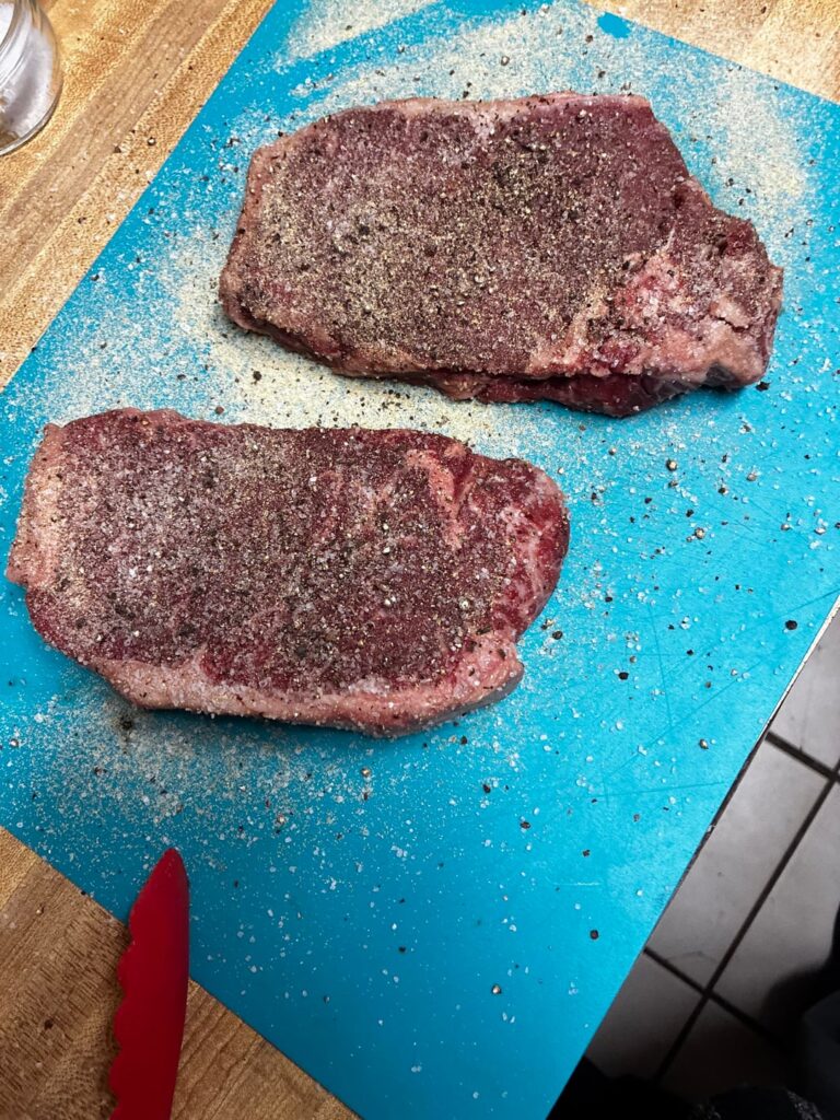 best steak i’ve ever made.
