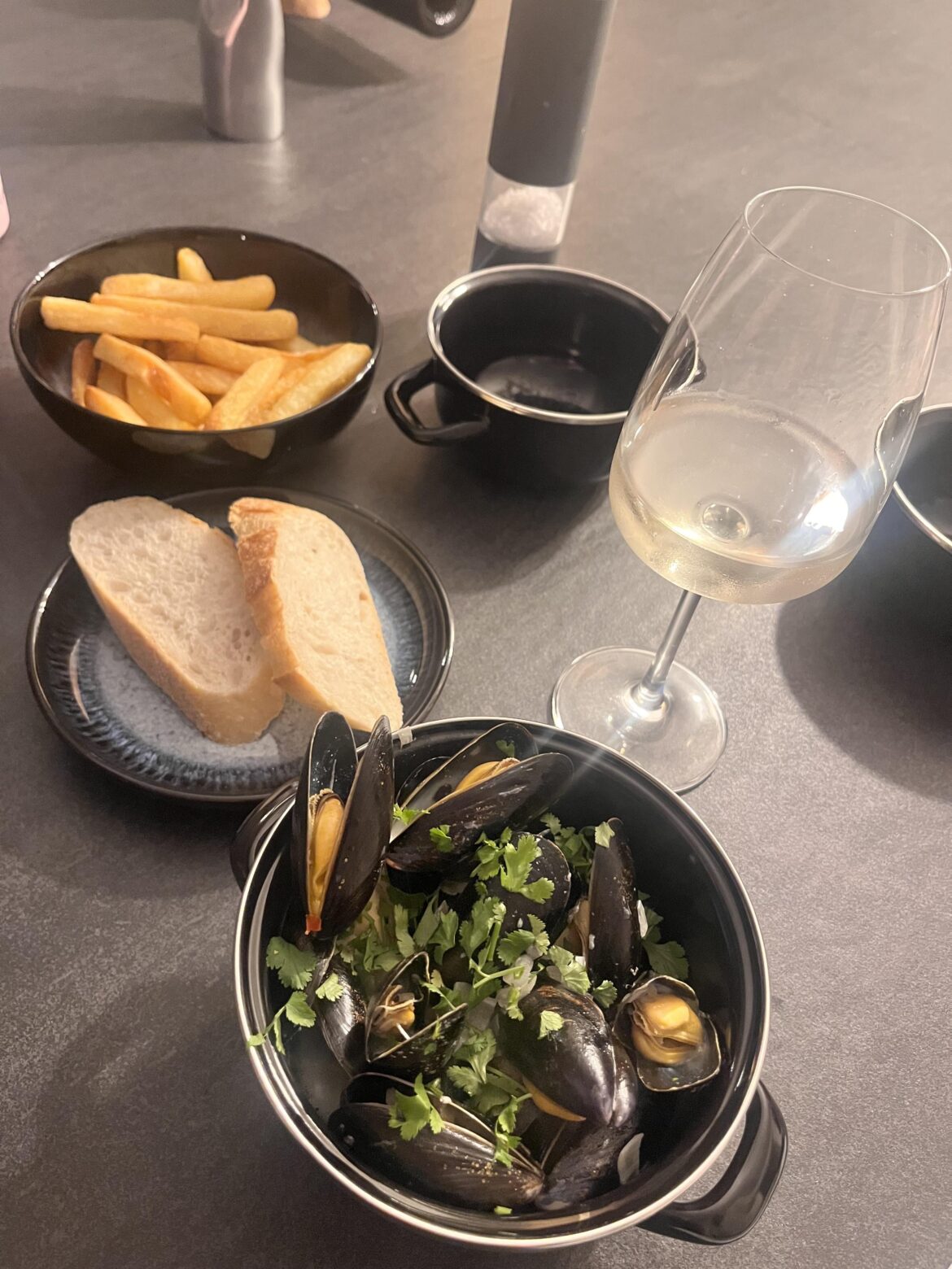 Mussels and chips!