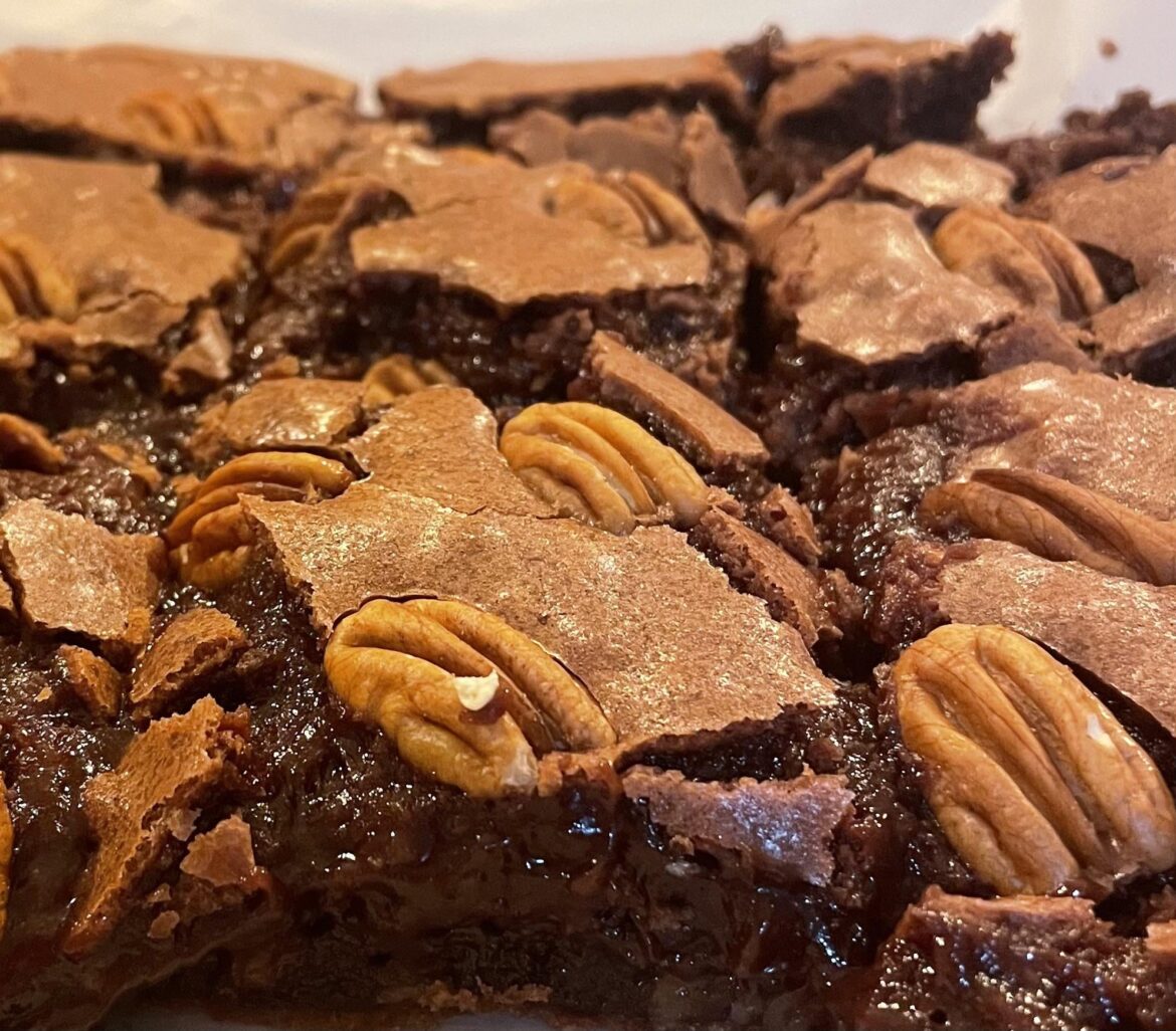 Pecan brownies